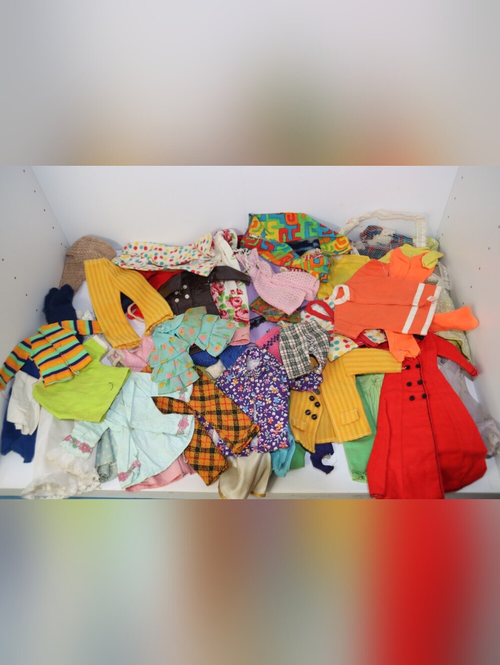 Large Lot Of Barbie Clothing